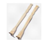 17in Bamboo Wood Back Scratcher for Itch Relief, Natural Self Massage Tool with Comfort Grip, Set of 2 25-26