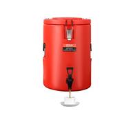 17L Distributeur de Boissons Isotherme Fontaine à Eau Chaud et Froid Inox