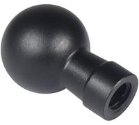 17mm Aluminum Ball Head Mount with 1/4" Male/Female Screw for Action Camera Phone Holder GPS