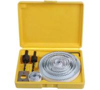 17PCS Scies Cloches Bi-Métal en Acier au Carbone 19 -127 mm, Coffret Scie Cloche pour Bois, Plaque de Plâtre, Plastique