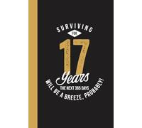 17th Year Work Anniversary: Employee Appreciation Gift for Job Milestone of 17 Years of Service