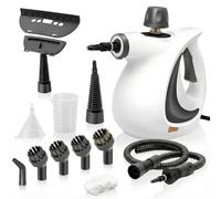 18 000 Pa Steameo Steam Cleaner - Hand Held Steamer For Cleaning, Steameo Nettoyeur Portable, Multi-Use,Chemical Free Household For Home Cleaning, Floor, Kitchen, Bathroom, Car Interior (Noir)