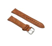 18/19/20/22/24 mm Sangle de montre en cuir en daim de la peau vintage avec barre de printemps à libération rapide