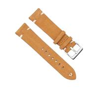 18/19/20/22 / 24 mm Sangle en daim adapté à la peau avec barre de printemps à libération rapide