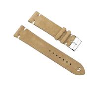 18/19/20/22 / 24 mm Sangle en daim adapté à la peau avec barre de printemps à libération rapide