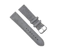 18/19/20/22 / 24 mm Sangle en daim adapté à la peau avec barre de printemps à libération rapide
