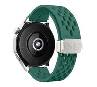 18 20 22 mm Bracelet magnétique en silicone pour montre GT 5 46 mm 41 mm Bracelet de sport respirant pour GT5 Pro GT4 GT3 GT2 Correa Watch Bands, 22mm