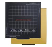 18/23,5/31 cm pour imprimante 3D - Plateforme de lit chaud - Plaque inférieure flexible - Autocollant anti-déformation - Coordonnées - Feuilles de lit chaud - Plaque de construction - Autocollant de