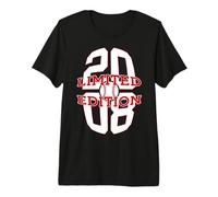 18 Ans édition limitée 2008 Baseball 18e Anniversaire T-Shirt Haut de Gamme