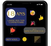 18 ans laisse-moi ton commentaire: ici ! dans ton livre d'or?