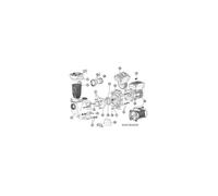 N°1a - Couvercle de pompe Hayward Max Flo II