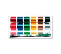 18 bobines 200 mt . Coffret Polyneon Madeira M-8045