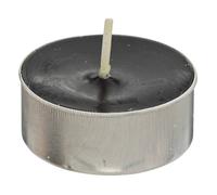 18 Bougies chauffe-plats ""Hugo"" H1,5cm noir - Atmosphera createur d'interieur