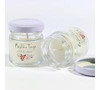 18 Bougies personnalisées | 10H - 40ML - 30GR | Cadeau invité mariage, baby-shower, baptême, communion, anniversaire - Cadeau merci | TE Whaka