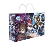 18 Cadeaux périphériques Honkai: Star Rail, Pack cadeau Honkai: Star Rail sac animé porte-bonheur Affiche de carte postale de la collection Honkai Star Rail