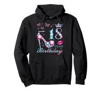 18 C'est Mon Anniversaire 18 Ans C'est ma fête de 18e Anniversaire Sweat à Capuche
