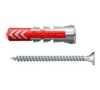 18 chevilles Fischer Duopower 3 diam 6-8-10mm avec vis