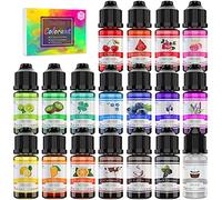 18 Colorant Résine époxy, Colorant Résine UV - Pigment Résine époxy UV Liquide Transparente pour Coloration de Résine, Fabrication Artisanale - Colorant de époxy pour Peinture, Artisanat - 10ml Chacun