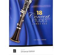 18 Études de concert pour clarinette – Universal Edition