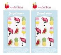 18 décors sucrés Summer Multicolore