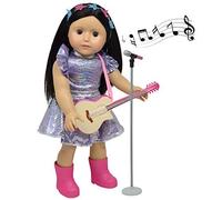 18 Doll Guitar & Microphone Set - Includes Doll Clothes - Fits American Girl Dolls