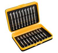18 embouts de tournevis à impact magnétiques SabreCut SCRK90_01 90 mm Phillips PH1 PH2 PH3 Pozi Pozidriv PZ1 PZ2 PZ3 Hex H3 H4 H5 Torx T10 T15 T20 T25 T27 T30 T40
