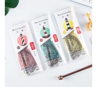 18 Ensembles De Règles Droites Transparentes En Plastique 15-20cm,Règle À Grille Rapporteur,Ensemble De Papeterie Pour Enfants Étudiants Cadeau Fournitures Scolaires - Type Yellow