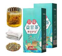18 Flavors Liver Care Tea - 18 Flavors of Liver Protection Tea,Daily Liver Nourishing Tea,Chinese Nourishing Liver Tea,18 Different Herbs,Everyday Nourishing Liver Tea for All People. (2Box)
