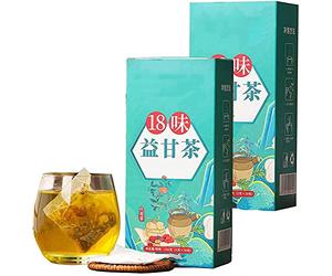 18 Flavors Liver Care Tea,18 Flavors of Liver Protection Tea,Nourishing Liver and Protecting Liver Tea,Daily Liver Nourishing Tea,Everyday Nourishing Liver Tea, for All People (2Box)