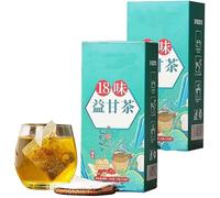 18 Flavors of Liver Protection Tea, 18 Flavors Liver Care Tea, Chinese Liver Nourishing Tea,Daily Liver Nourishing Tea with 18 Different Herbs for Liver Protection (2 Box)