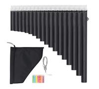 18 - Flûte de pan en do, instrument de pan en ABS pour débutants, flûte de pan à tonalité claire et portable, avec sac de transport, idéale pour l’apprentissage et les performances