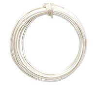 18 Ga Square Copper Craft Wire Silver Plate 42844 by Beadsmith