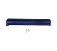 18 Inch Transmission Oil Cooler | Aluminum Finned & Anodized for Fast Cooling | Universal Fit for Car/Truck/SUV | Dual Pass Design, Easy Installation (Blue)