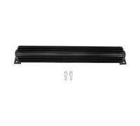18 Inch Transmission Oil Cooler | Aluminum Finned & Anodized for Fast Cooling | Universal Fit for Car/Truck/SUV | Dual Pass Design, Easy Installation (Black)