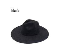 (18-M56-58CM) Chapeaux en feutre de peinture Fedora en daim pour hommes et femmes, Fedora cousu à la