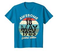 18 mai 1985 40e anniversaire 40 ans 2025 anniversaire T-Shirt