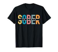 18 Mois Sober Recovery Dix-Huit Mois Clean Soberversary T-Shirt