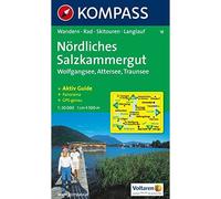 18 nordliches salzkammergut - Collectif - Kompass Karten - broché - Livre