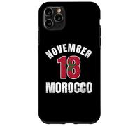 18 Novembre Maroc Jour de l'indépendance du Maroc Coque pour iPhone 11 Pro Max