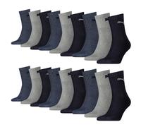 18 Paire Puma Chaussettes Short Ras Du Cou Sport Tennis Gr. 35 - 49 Unisexe