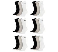 18 Paire Puma Sport Tennis Chaussettes Gr. 35 - 49 Unisexe pour Elle et Lui