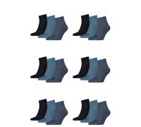 18 Paire Puma Unisex Chaussettes Quarter Courtes, Gr. 35-49