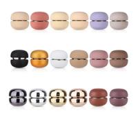 18 Paires Épingles Hijab, Aimant Hijab Multi Usage sans Accroc Broche Aimantée Broche Magnétique Épingles pour Hijab pour Vêtements pour Femmes Écharpe Style Brillant et Mat (18 Couleurs)