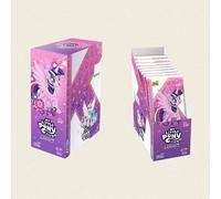 18 paquets/boîte Ma Petite Collection de Cartes Poney Princesse Luna Célestia Portrait Exquis Carte Arc-en-ciel Rêveuse Cadeau pour les fans, fête, décoration, anniversaires, Noël ensemblePapetier