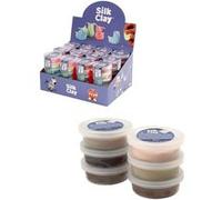 18 pâtes à modeler Silk Clay Multicolore G