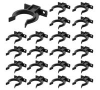 18 Pcs Clips de Fixation Plinthe Cuisine, Attache Clip Plinthe Cuisine Fixations Clips de Plinthes de Cuisines Armoires, Support de Clip de Fixation Pied Meuble 32-36 mm, avec Vis