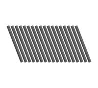 18 Pcs Électrodes en Graphite 6/8/10mm, Tiges Conductrices | Longueur de 9cm, Surface Lisse sans Bavures, Résistantes à Chaleur et Corrosion, pour Cellules D’électrolyse