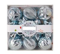 18 Pcs Exquisite Christmas Ornaments Set, Colorful Hanging Baubles for Xmas Tree Holiday Wedding Home Decor Décorations de Saison(Style 1)