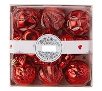 18 Pcs Exquisite Christmas Ornaments Set, Colorful Hanging Baubles for Xmas Tree Holiday Wedding Home Decor Décorations de Saison(Style 2)