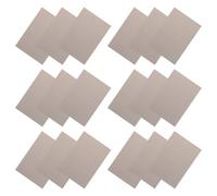 18 Pcs Panneaux de Support Gris A3 pour Cadres Photo et Œuvres D'art | Papier à Surface Lisse, Résistance à Flexion, pour Artistes et Ateliers D'encadrement, Affichage et Exposition